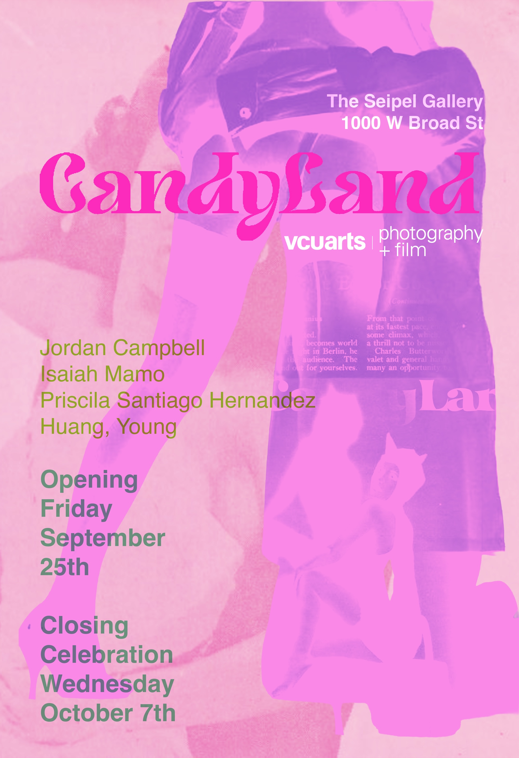 CandyLand: VCUarts Photography+Film Exhibition